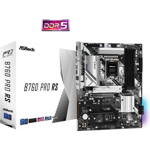 Mатеринська плата ASRock B760 PRO RS s1700 B760 4xDDR5 4xM.2 DP HDMI ATX