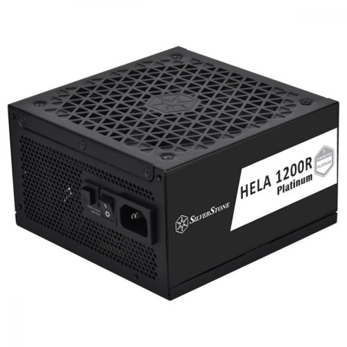 Блок живлення SilverStone Hela Cybenetics HA1200R-PM  (1200W), >90%, 80+ Platinum, 135mm, 1xMB 24pin(20+4), 2xCPU 8pin(4+4), 3xMolex, 12xSATA, 6xPCIe