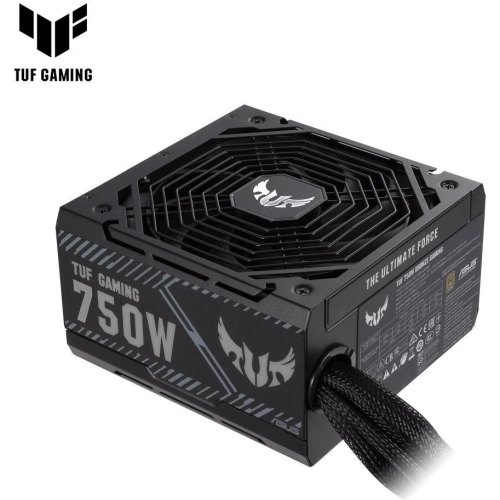 Блок живлення ASUS TUF GAMING (750W), >90%, 80+ Bronze, 135мм, 1xMB 24pin(20+4), 2xCPU 8pin(4+4), 4xMolex, 8xSATA, 4xPCIe 8pin(6+2), TUF-GAMING-750B