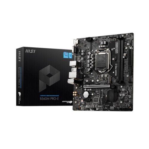 Материнcька плата MSI B560M PRO-E s1200 B560 2xDDR4 HDMI DSub mATX