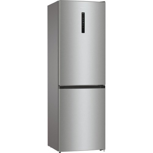 Холодильник з нижн. мороз. камерою Gorenje, 185х60х60см, 2 двері,203(99)л, А++, Total NF, Зона св-ті, Зовн. Диспл, нерж