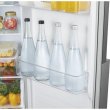 Холодильник SBS Gorenje, 179х65х91см, 2 двері, 334(174)л, А+, NF+, Зона св-ті, диспенсер, LED Диспл, Сірий