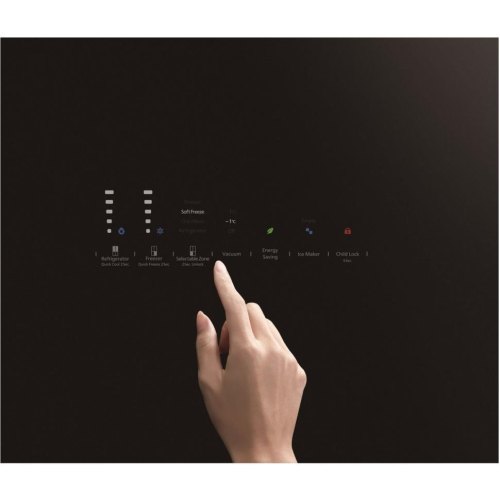 Холодильник Hitachi, 372л, нижня морозильна камера 196л, 4 дверей, А+, NF, інвертор, нульова зона, льодогенератор, сірий (R-WB720VUC0GMG)