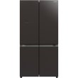 Холодильник Hitachi, 372л, нижня морозильна камера 196л, 4 дверей, А+, NF, інвертор, нульова зона, льодогенератор, сірий (R-WB720VUC0GMG)