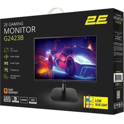 Монітор 2E GAMING 23.8 G2423B HDMI, DP, USB-C, Audio, IPS, 165Hz, 1ms, FreeSync
