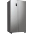 Холодильник SBS Gorenje, 179х67х92см, 2 двері, 356( 191)л, А++, NF+, Інв. , Зона св-ті, Зовн. Диспл, матовий сірий