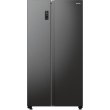 Холодильник SBS Gorenje, 179х67х92см, 2 двері, 356(191)л, А++, NF+, Інв., Зона св-ті, Зовн. Диспл, чорний