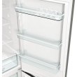 Холодильник з нижн. мороз. камерою Gorenje, 185х60х60см, 2 двері, 203( 99)л, А+, NoFrost+ , Зона св-ті, Внутр. Диспл, нерж