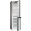 Холодильник з нижн. мороз. камерою Gorenje, 185х60х60см, 2 двері, 203( 99)л, А+, NoFrost+ , Зона св-ті, Внутр. Диспл, нерж
