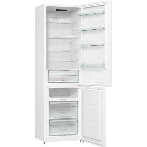 Холодильник з нижн. мороз. камерою Gorenje, 200х60х60см, 2 двері, 235( 96)л, А+, NoFrost+ , Зона св-ті, LED Диспл внутр, ,білий
