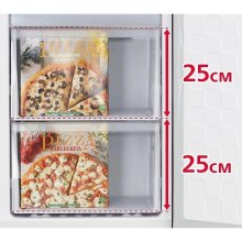 Холодильник Hitachi, 215л, нижня морозильна камера 115л, 2 дверей, А++, NF, інвертор, нульова зона, білий (R-BG410PUC6XGPW)