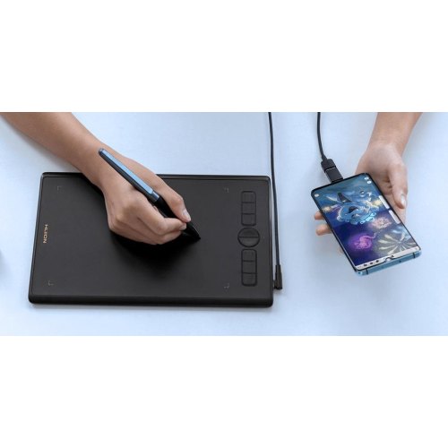 Графічний планшет Huion Inspiroy H580X + рукавичка