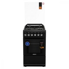 Плита ARDESTO комбі, 52л, 50x60см, конвекція, чавун, підсвічування, форсунки LPG (підключення газового балона), чорний