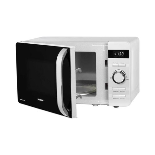 Мікрохвильова піч Sencor, 17л, 800Вт, дисплей, білий