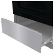 Плита Gorenje комбінована, 70л, 50x60см, дисплей, IconLed, емальовані, сірий