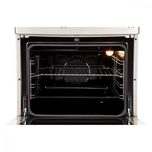 Плита ARDESTO комбі, 64л, 60x60см, конвекція, чавун, підсвічування, форсунки LPG (підключення газового балона), знімні направляючі, сріблястий