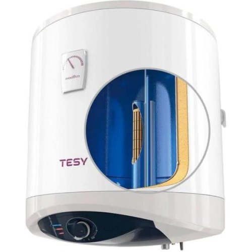 Водонагрівач електричний Tesy Modeco Ceramic GCV 504716D C21 TS2RC 50 л, 1.6 кВт, керамічний сухий тен, круглий, мех. керування, Болгарія, С