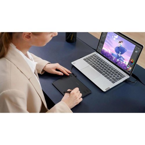 Графічний планшет Huion Inspiroy RTE-100 + рукавичка