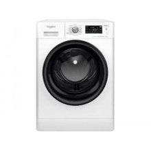 Пральна машина Whirlpool фронтальна, 9кг, 1400, A+++, 60см, дисплей, пара, інвертор, люк чорний, білий