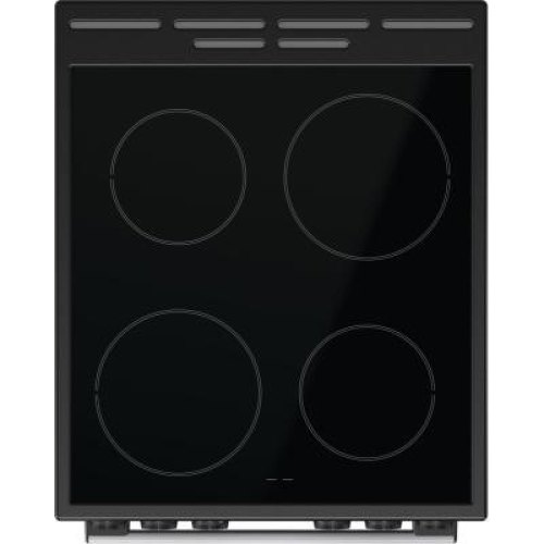 Плита Gorenje електрична склокерамічна, 70л, 50x60см, дисплей, програматор, сірий