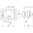 Водонагрівач Gorenje GBH100V9, 100 л, круглий, сухий тен, горизонтальний монтаж,  мех. упр.