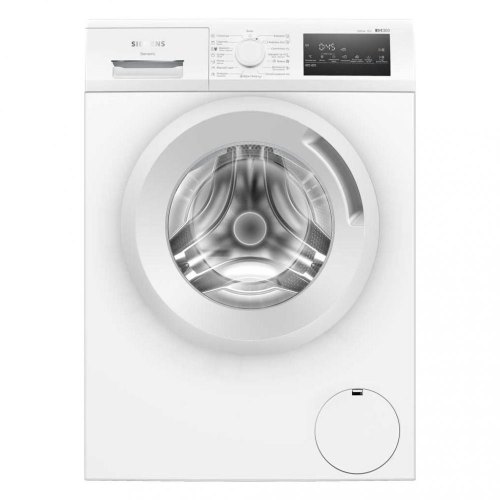 Пральна машина Siemens фронтальна, 8кг, 1400, A+++, 55см, дисплей, білий
