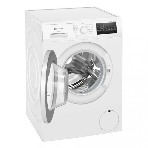 Пральна машина Siemens фронтальна, 8кг, 1400, A+++, 55см, дисплей, білий