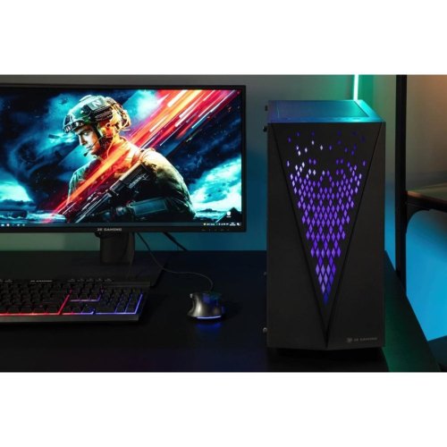 Комп’ютер персональний 2E Complex Gaming Intel i5-10400F, 16Gb, F500GB+1TB, NVD3060-12, B460, G2055, 500W, FreeDos