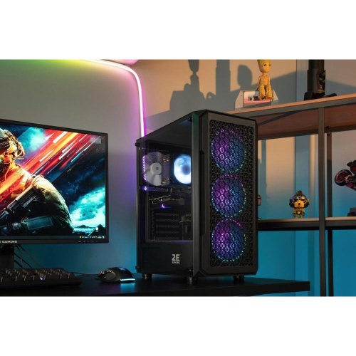 Комп’ютер персональний 2E Complex Gaming Intel i5-10400F, 16Gb, F500GB+1TB, NVD3060TI-8, B560, G338, 650W, FreeDos