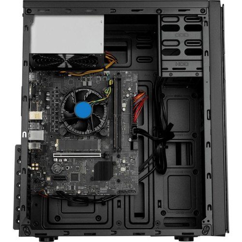 Комп’ютер персональний 2E Rational Intel i3-10100, 8Gb, F500GB, UMA, H510, E183, 400W, Win10P