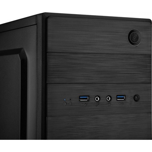 Комп’ютер персональний 2E Rational Intel i3-10100, 8Gb, F500GB, UMA, H510, E183, 400W, Win10P