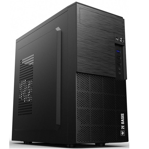 Комп’ютер персональний 2E Binary Intel i5-10400, 8Gb, 1TB, UMA, H410, RD860-3U, 500W, Win10P