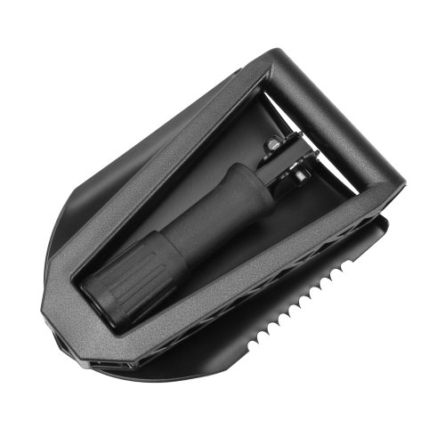 Лопата тактична 2E Fox One Black складна, 59 см, 1.1 кг