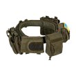 Тактичний пасок з 5-ма підсумками, 2Е, зелений