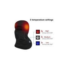 Балаклава з підігрівом 2E Shadow Black, розмір M