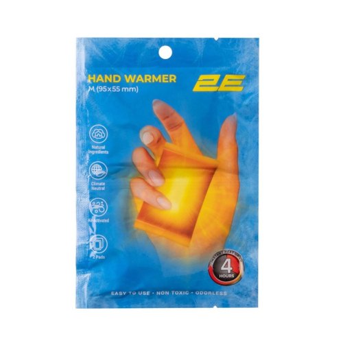 Хімічна грілка для рук 2E розмір M (95х55 мм), до 4 годин