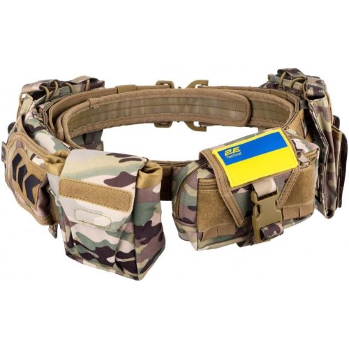 Тактичний пасок з 5-ма підсумками, 2Е, камуфляж