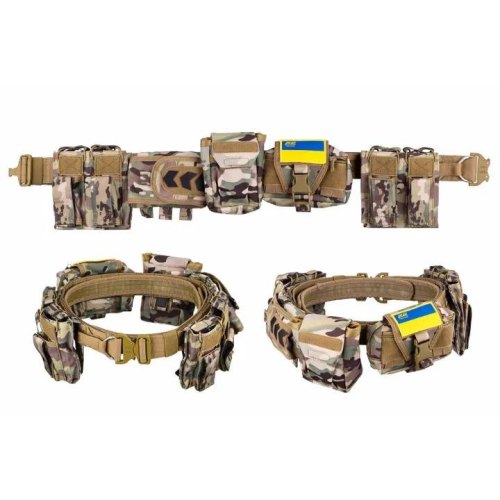 Тактичний пасок з 5-ма підсумками, 2Е, камуфляж