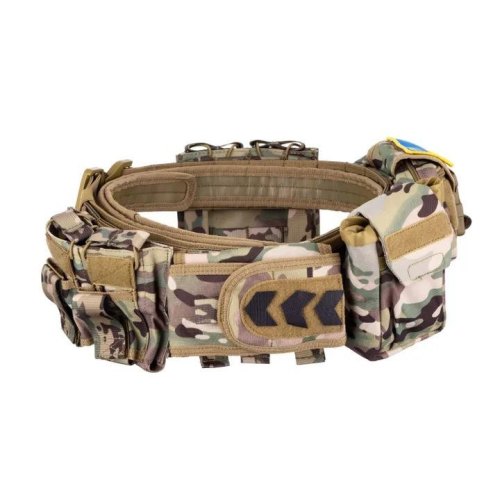Тактичний пасок з 5-ма підсумками, 2Е, камуфляж