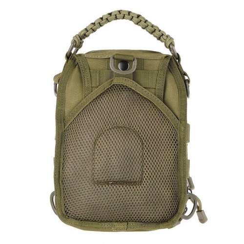 Сумка Слінг Laser Cut 2.5л, 2Е, зелена