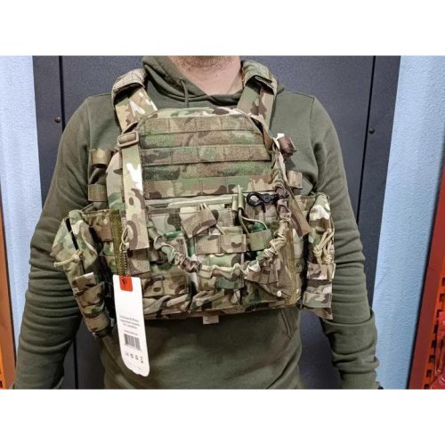 Плитоноска з додатковими сумками Тип1, 2Е, Молле, камуфляж