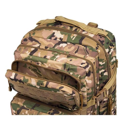 Рюкзак тактичний 2Е, 45L, Laser Cut, камуфляж
