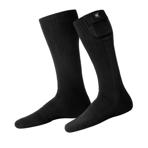 Шкарпетки з підігрівом 2E Race Plus Black високі, розмір M