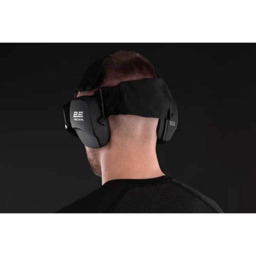 Тактичні захисні навушники 2E Defence Black NRR: 25 dB, пасивні