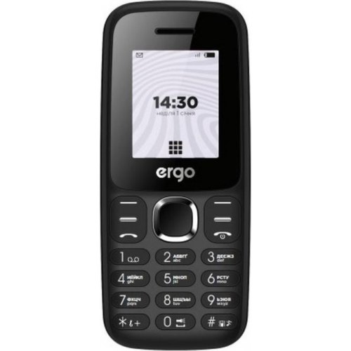 Мобільний телефон ERGO B184 Dual Sim Black