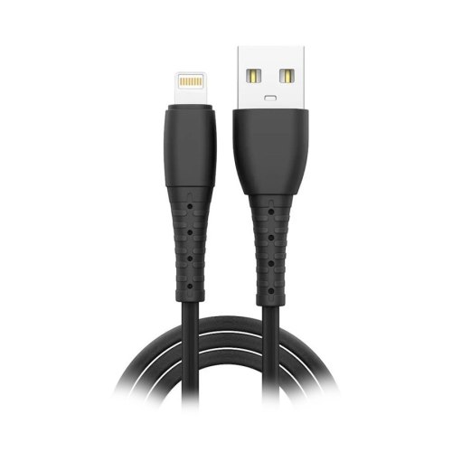 Кабель Grand-X USB-Lightning  PL-02, 3a 1m, Black