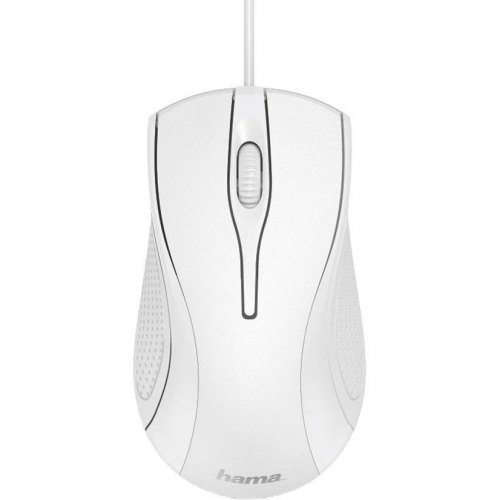 Мишка дротова, Hama MC-200 USB-A, білий