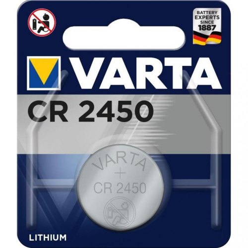 Батарейка VARTA літієва CR2450 блістер, 1 шт.