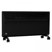 Конвектор електричний Cooper&Hunter Domestic Black CH-2000MD 2000 Вт, 25 м2, IP24, мех. керування, чорний