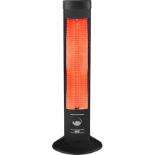 Інфрачервоний обігрівач ECO TERM ECO-EC/18 1,8 - 2 кВт, до 24 м2, підлоговий, мікатермічний фламентин, IP24, мех. керування